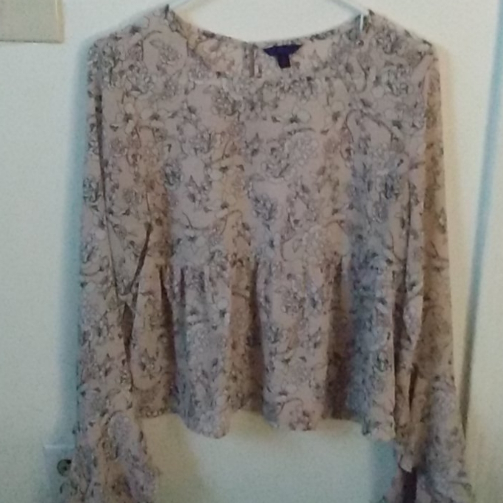 Sheer blouse
